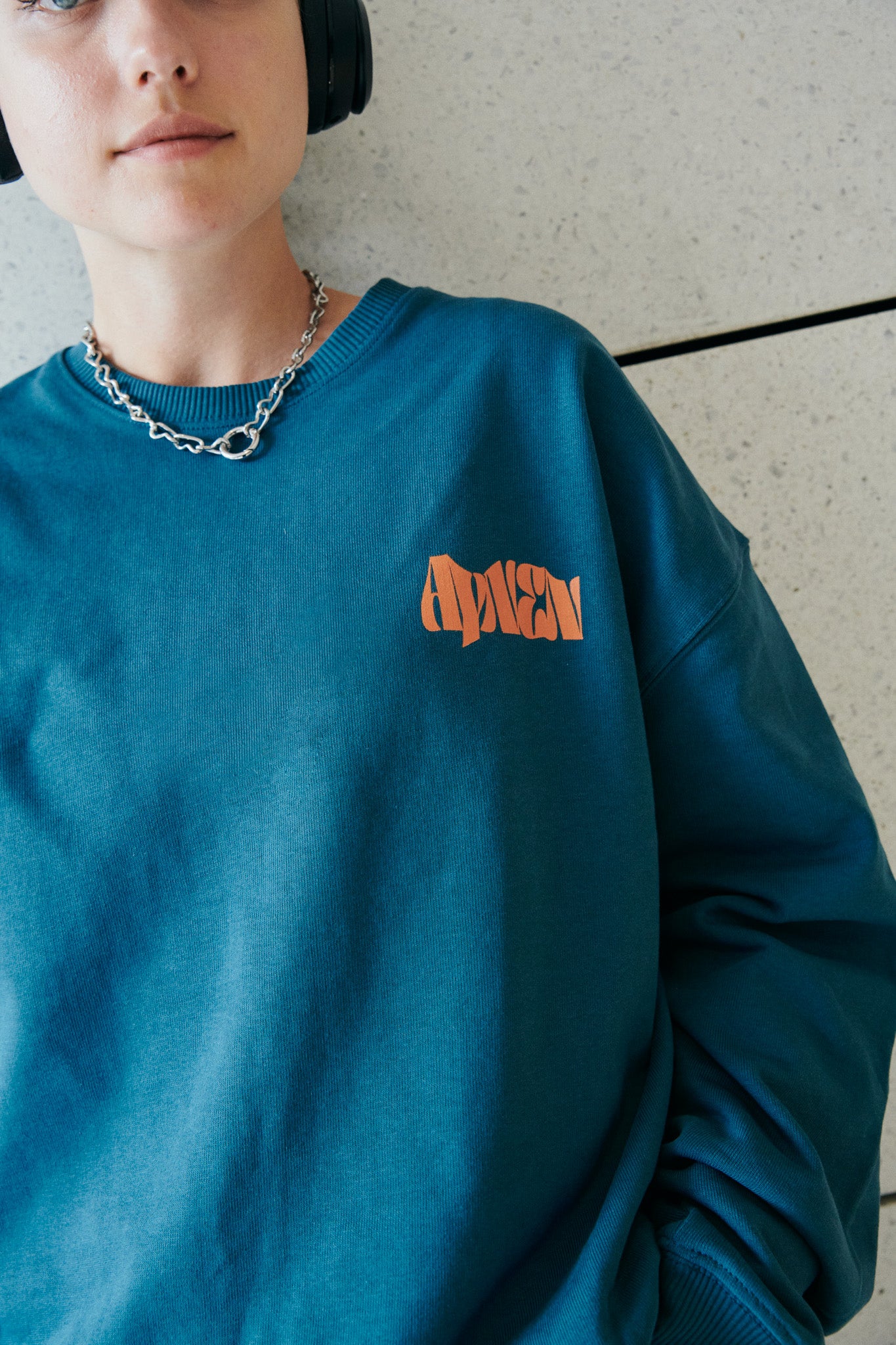 Core Heavy Sweatshirt - Midnight Green