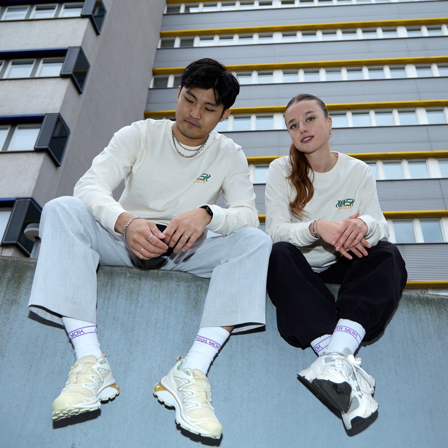 Para Yok Tennis Socks - White