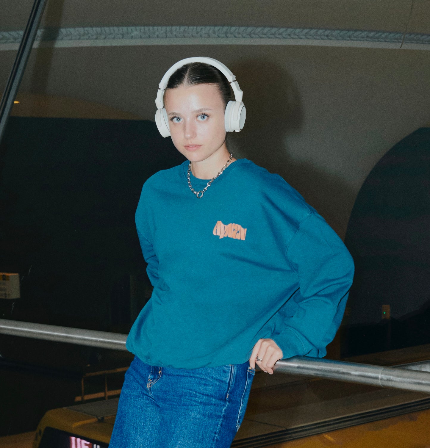 Core Heavy Sweatshirt - Midnight Green