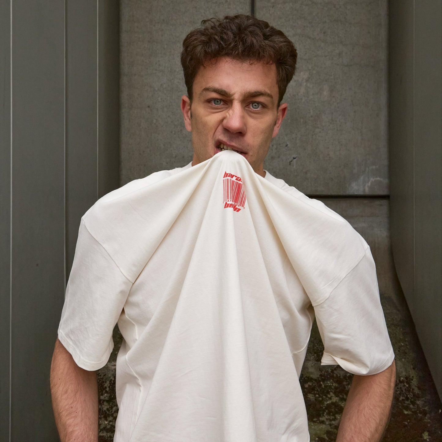 Haram Heavy T-Shirt - Cream