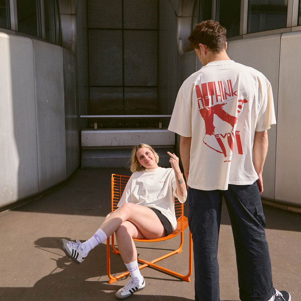 Evolve Heavy T-Shirt - Cream