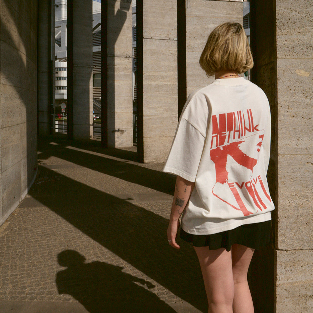 Evolve Heavy T-Shirt - Cream