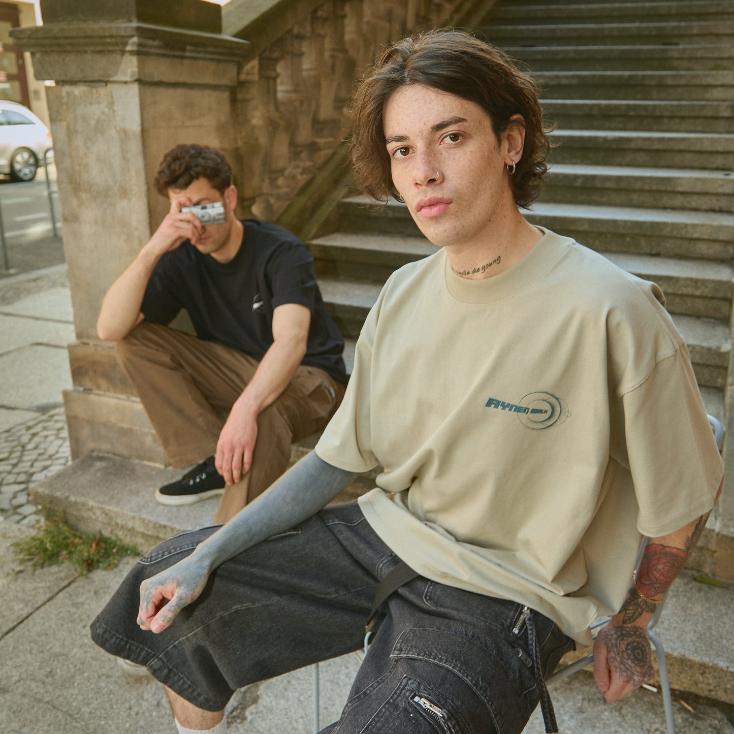 Outer Phase Heavy T-Shirt - Stone