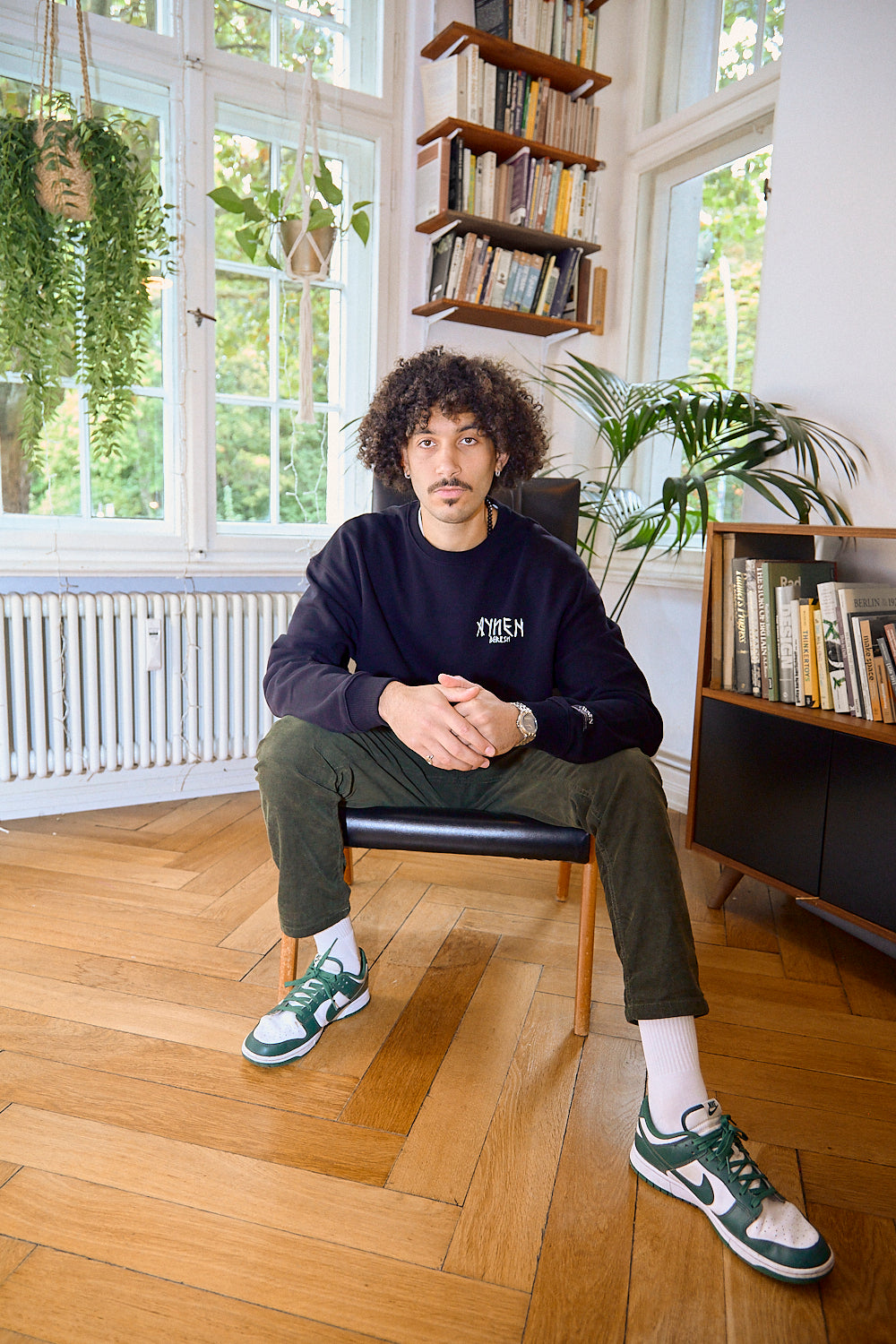 Nyox Heavy Sweatshirt - Black