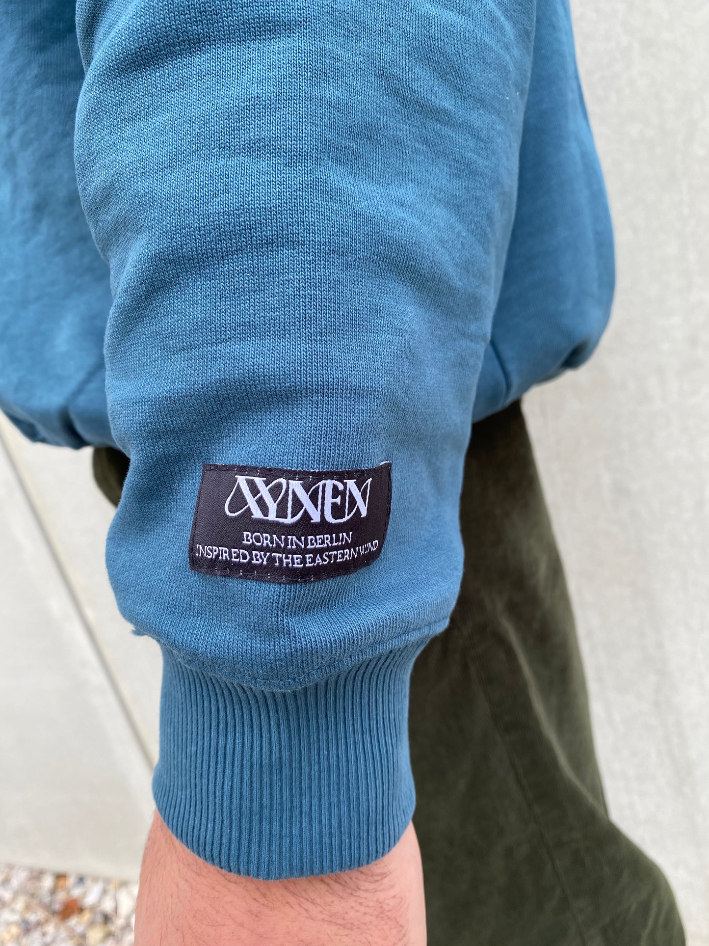 Nyox Heavy Sweatshirt - Midnight Green