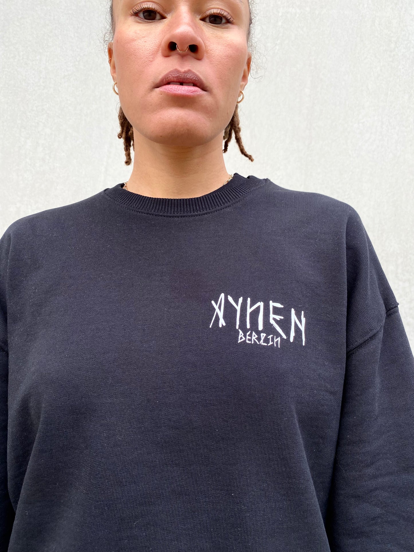 Nyox Heavy Sweatshirt - Black