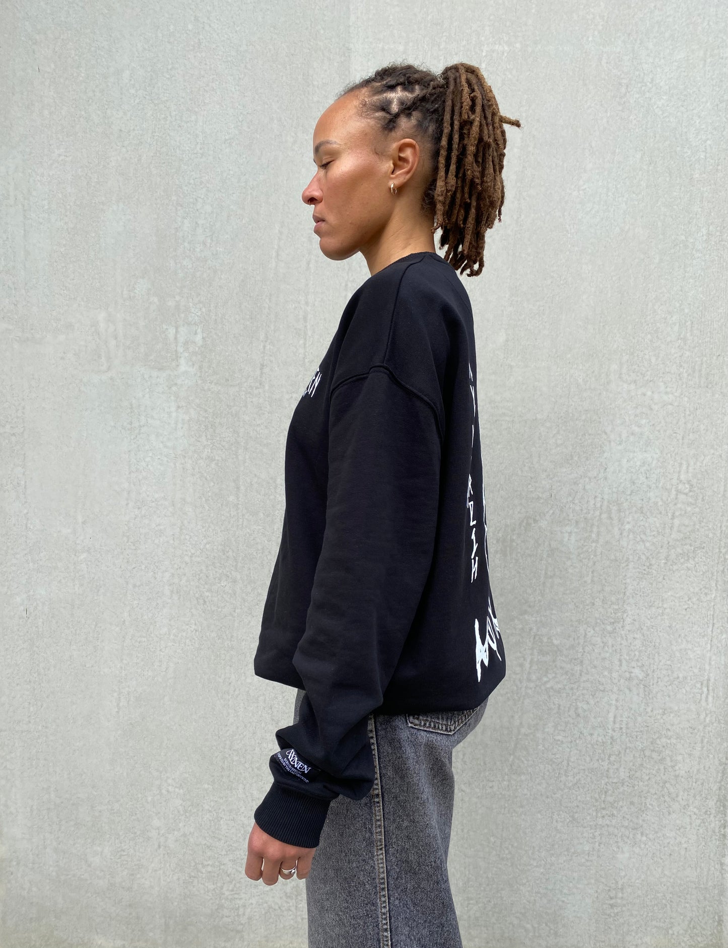 Nyox Heavy Sweatshirt - Black