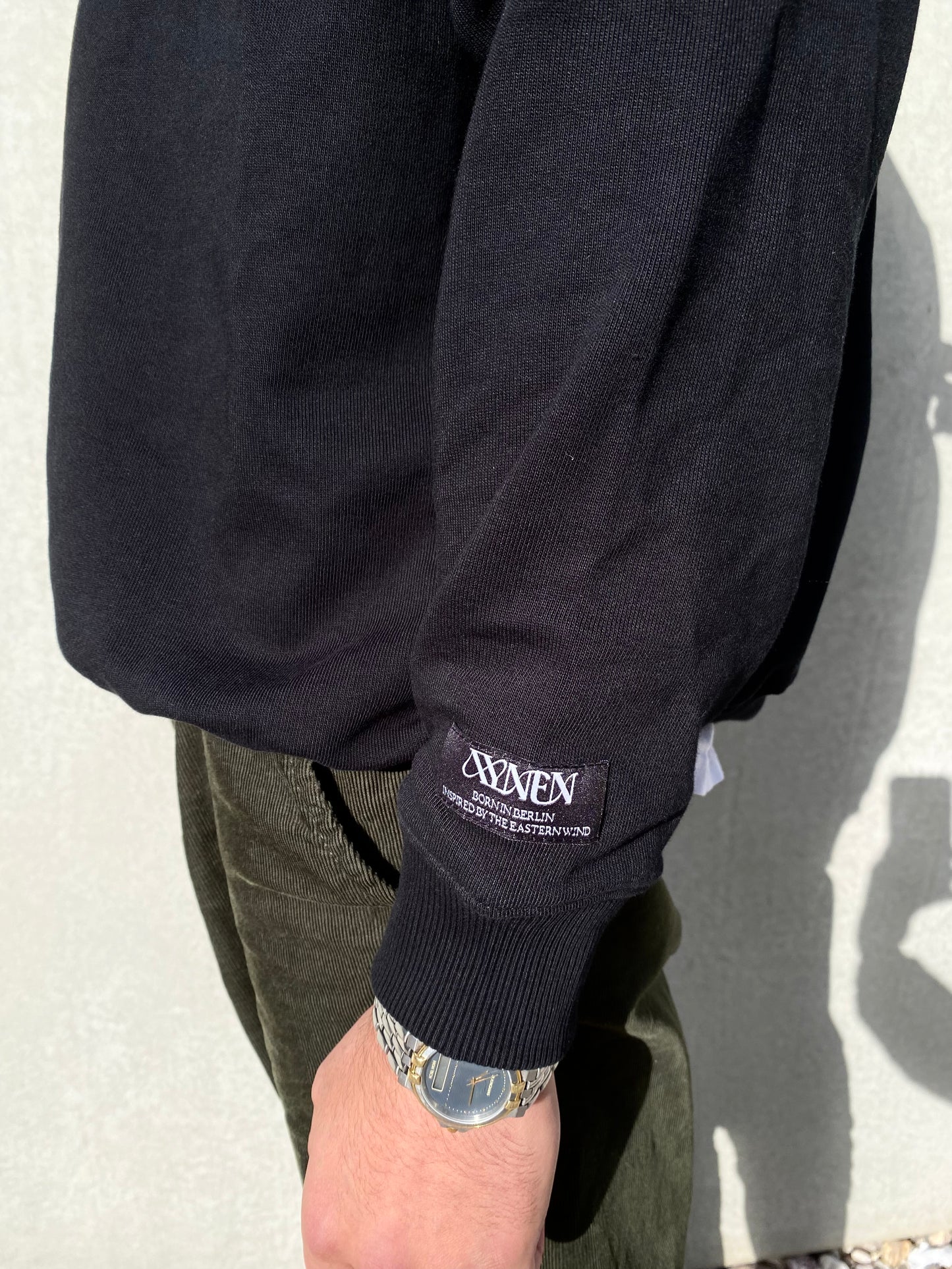 Nyox Heavy Sweatshirt - Black