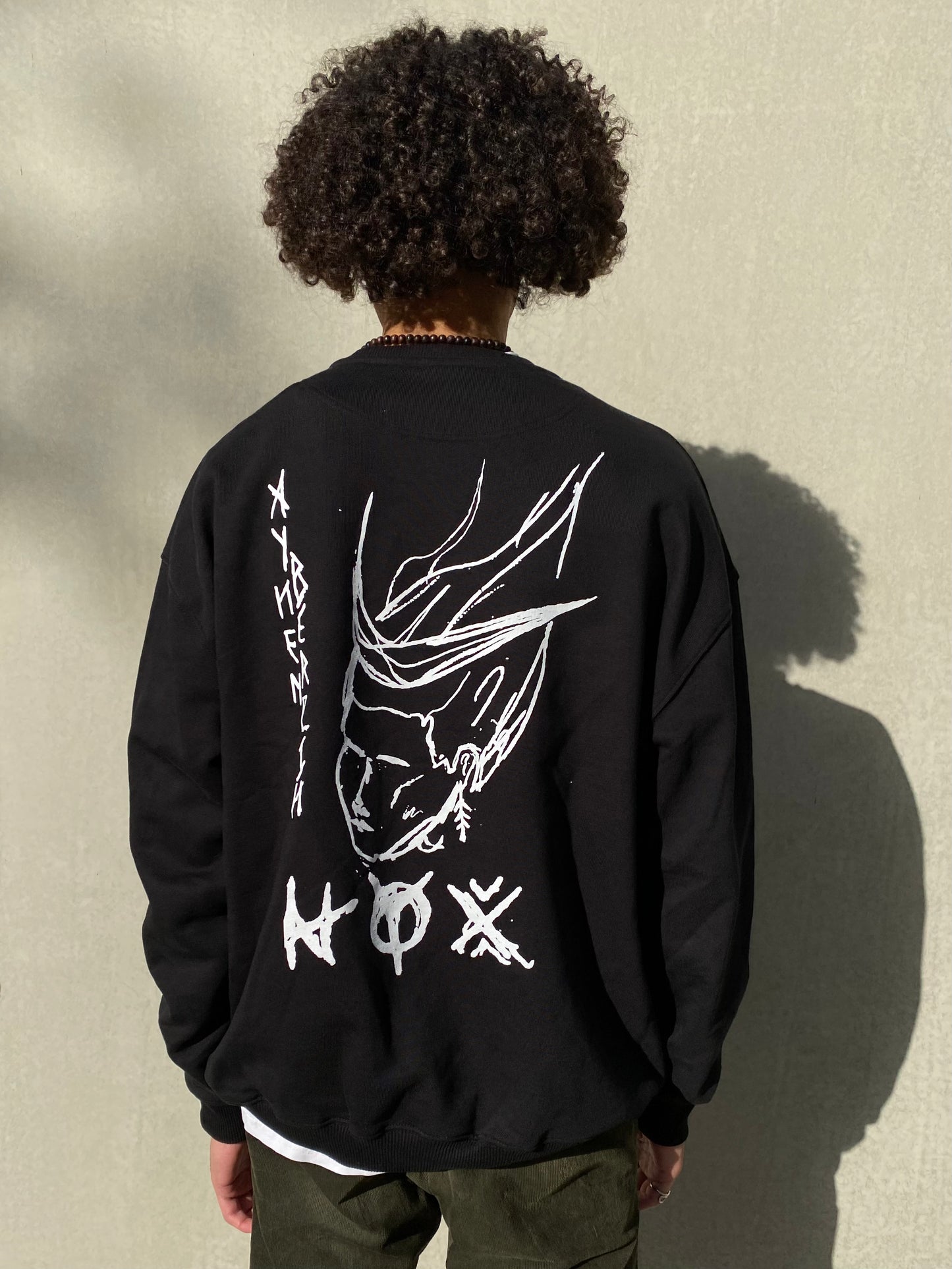 Nyox Heavy Sweatshirt - Black