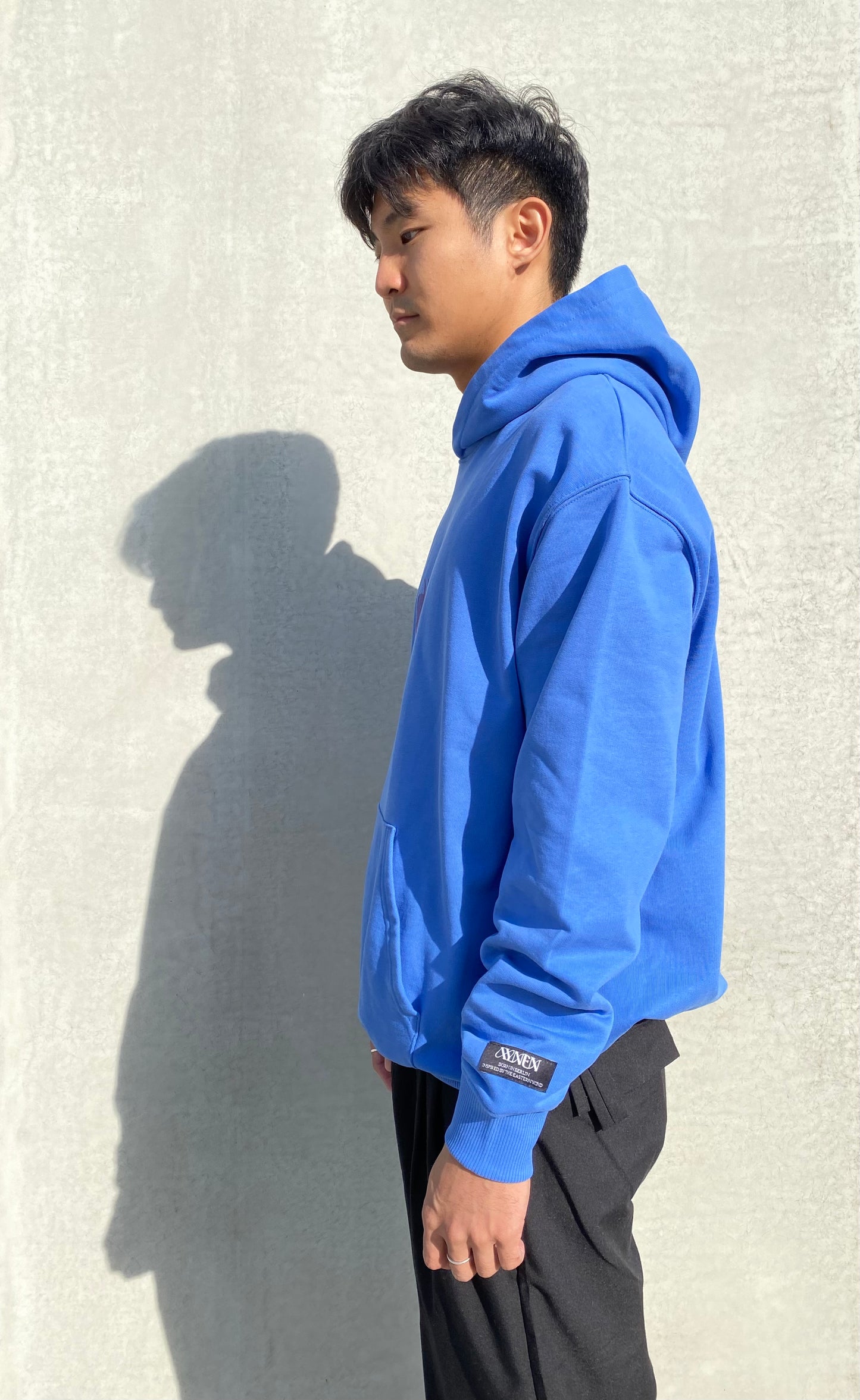 Hayat Heavy Hoodie - Sky Blue