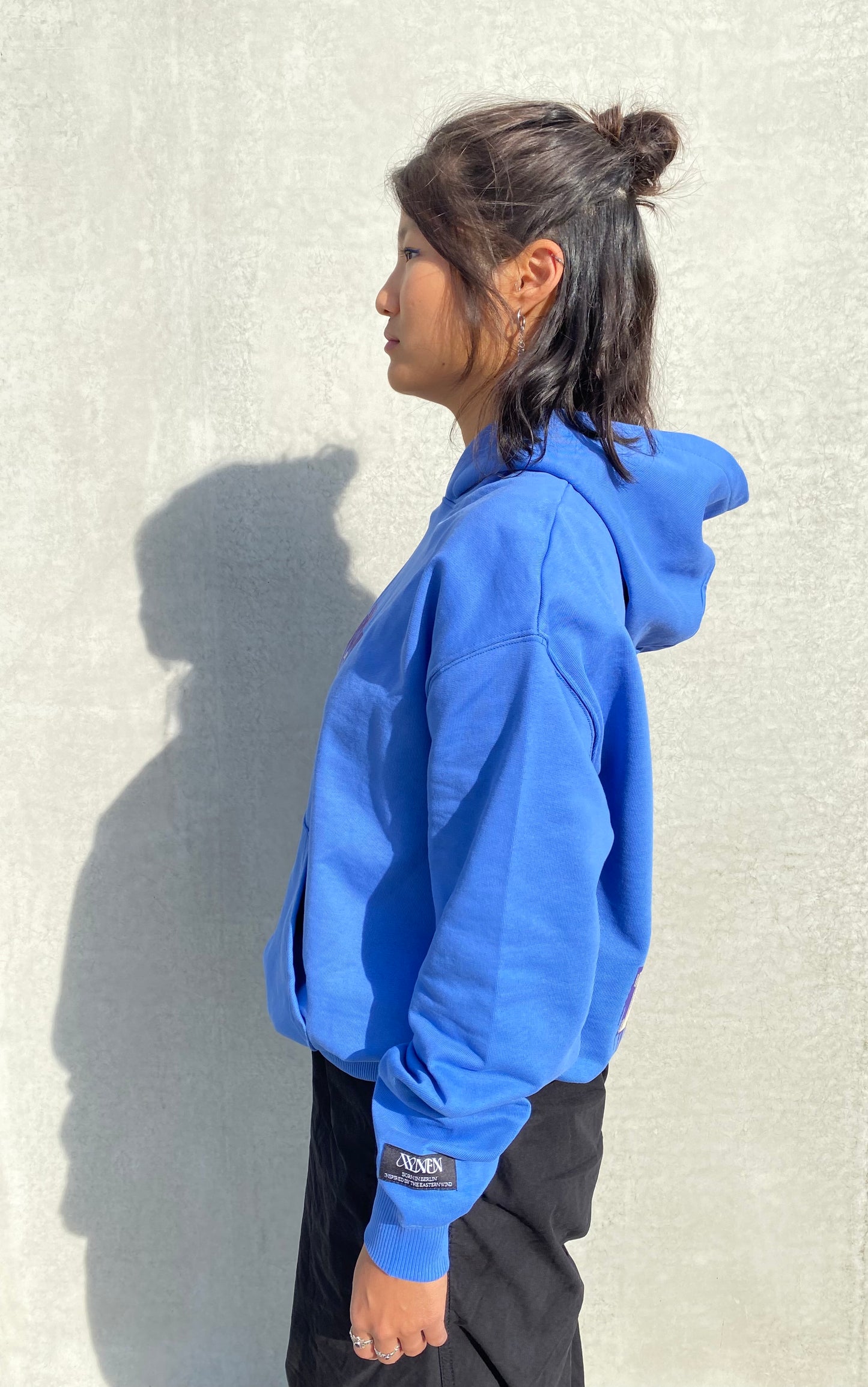 Hayat Heavy Hoodie - Sky Blue
