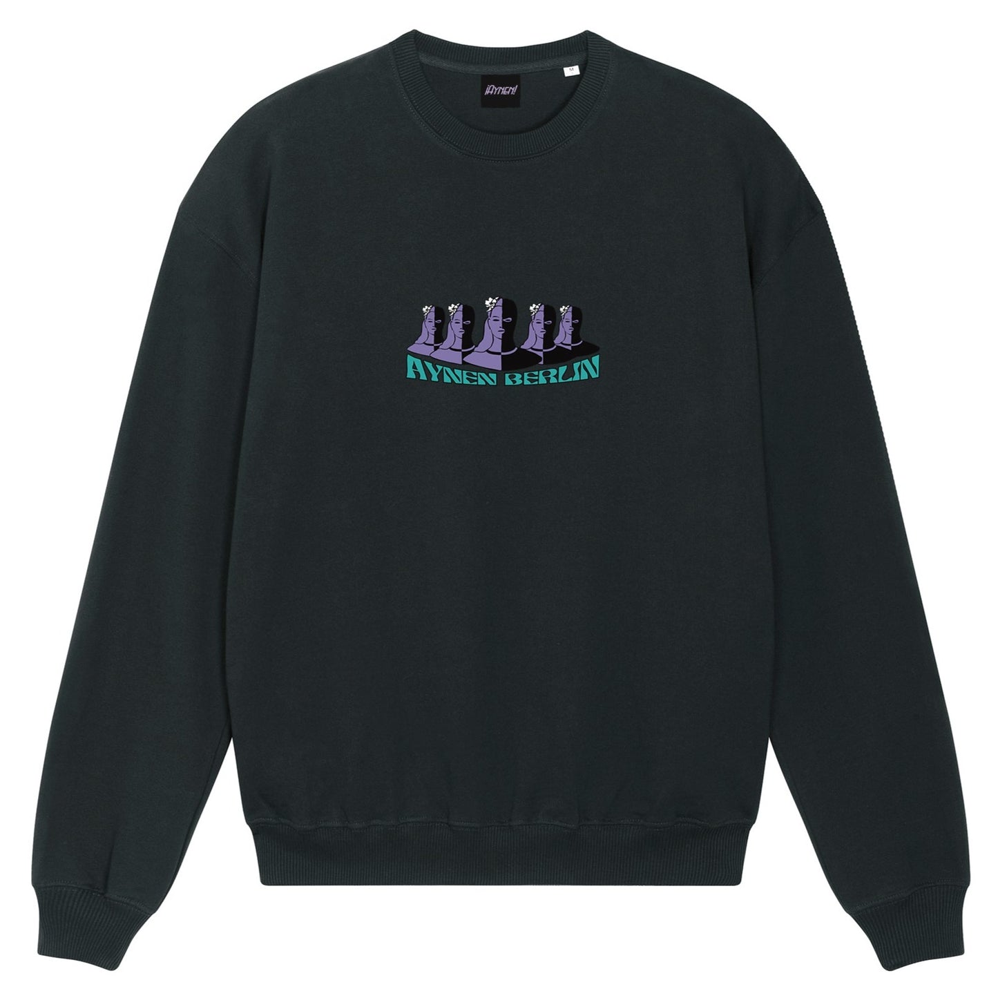 2Face Heavy Sweatshirt - Black