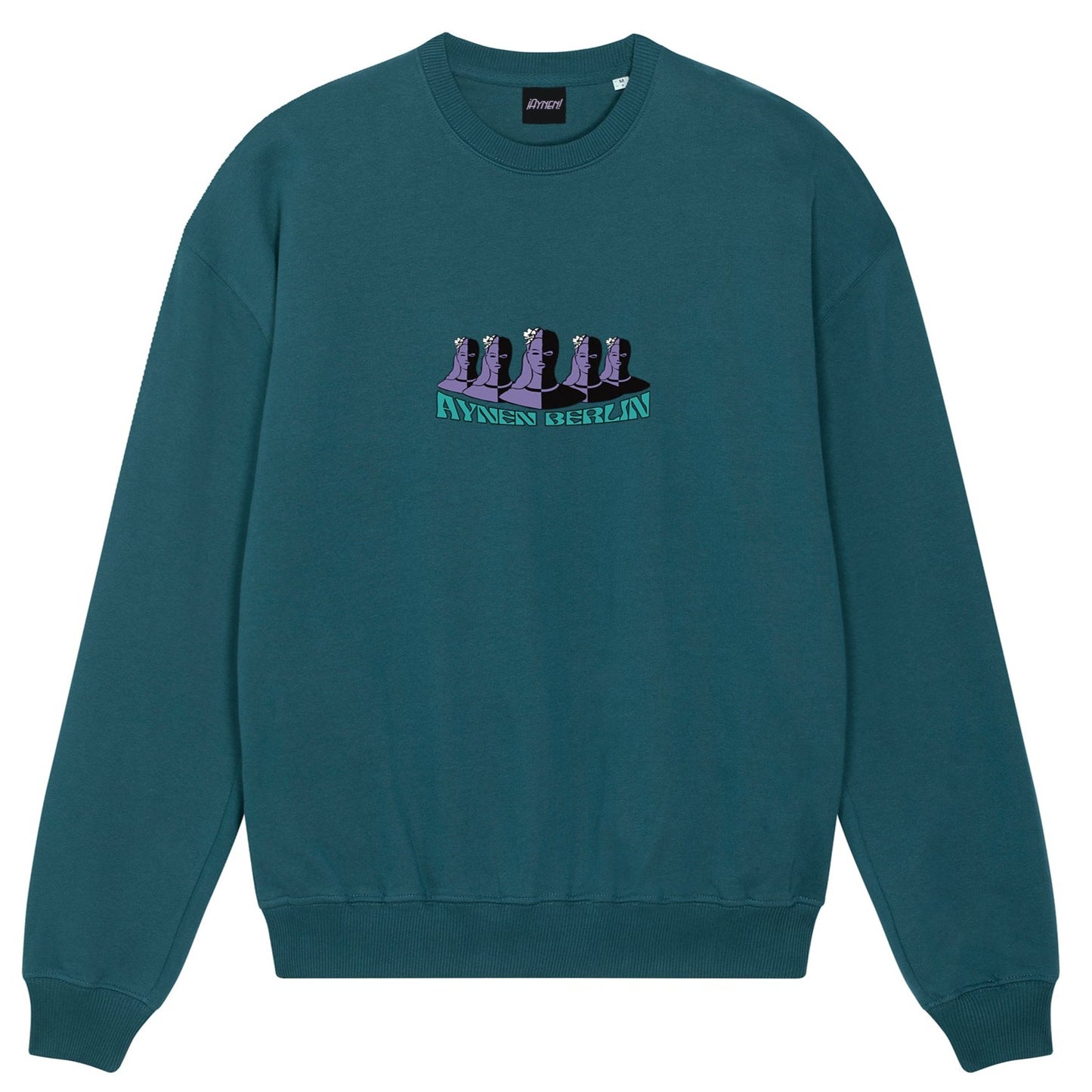 2Face Heavy Sweatshirt - Midnight Green