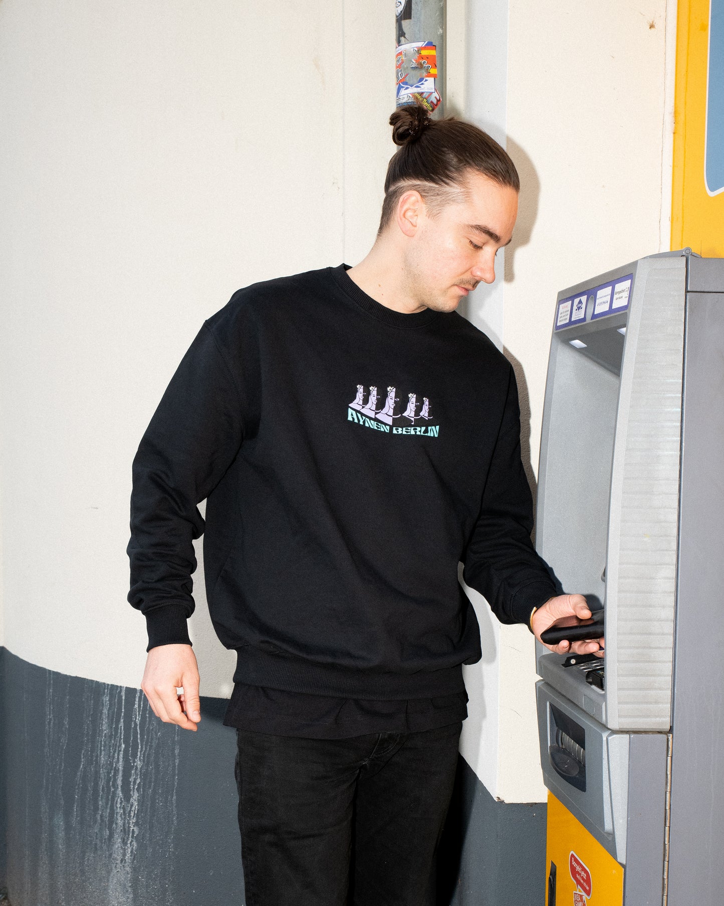 2Face Heavy Sweatshirt - Black