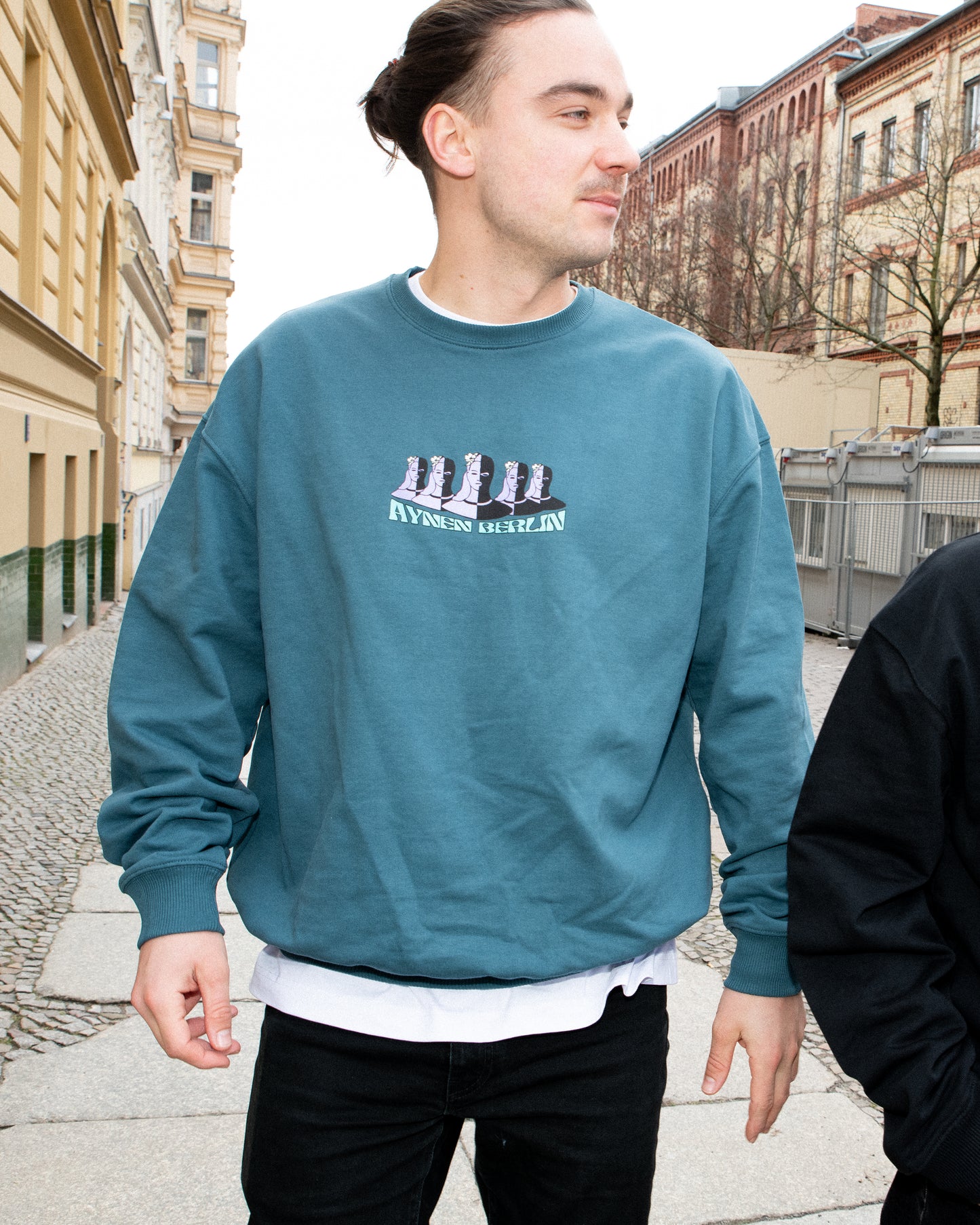 2Face Heavy Sweatshirt - Midnight Green