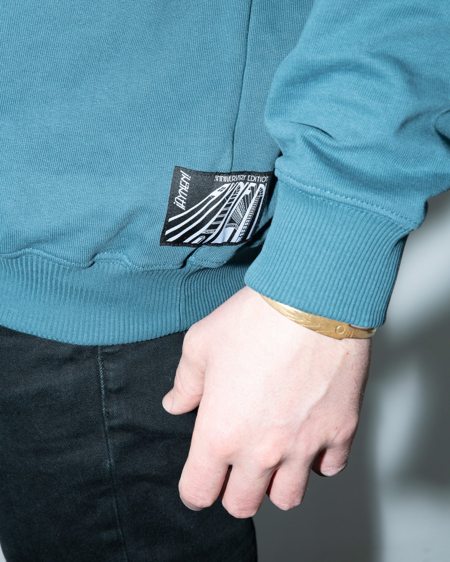 2Face Heavy Sweatshirt - Midnight Green