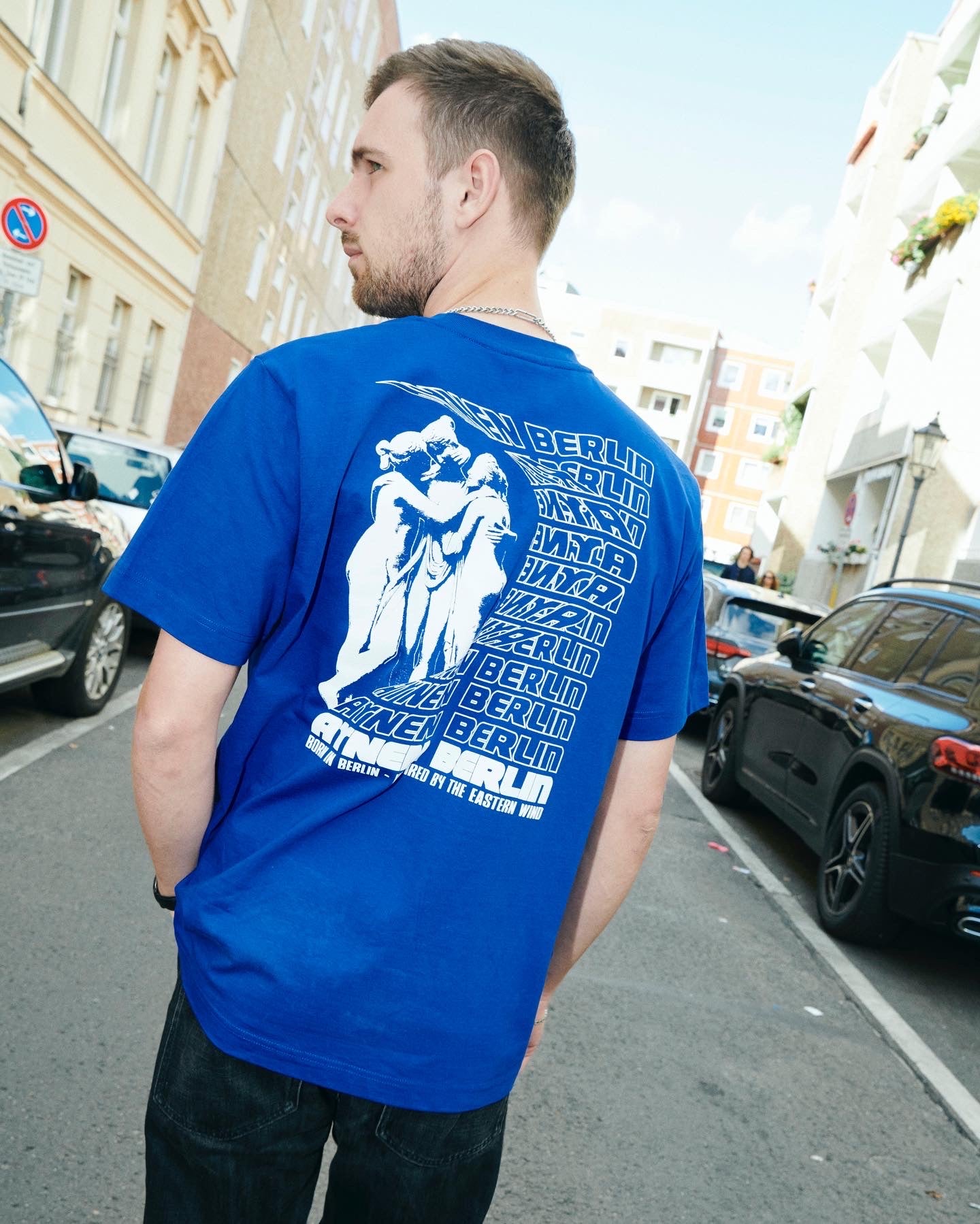 Baki Heavy T-Shirt - Deep Blue