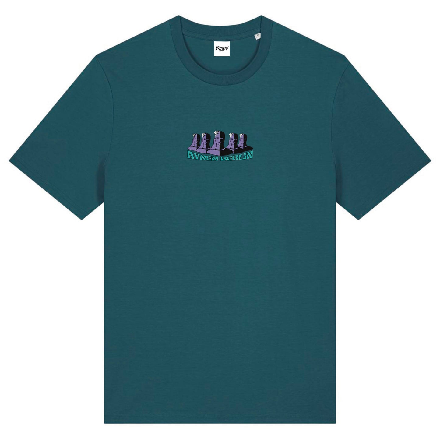 2Face T-Shirt - Midnight Green