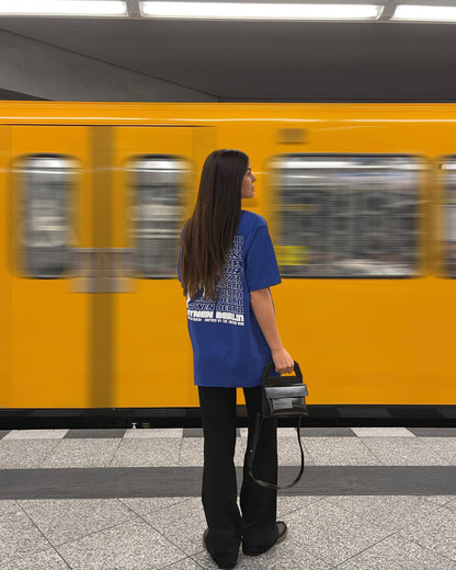 Baki Heavy T-Shirt - Deep Blue