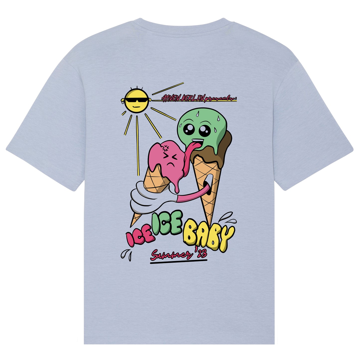 Ice Ice Baby T-Shirt - Tranquil Blue