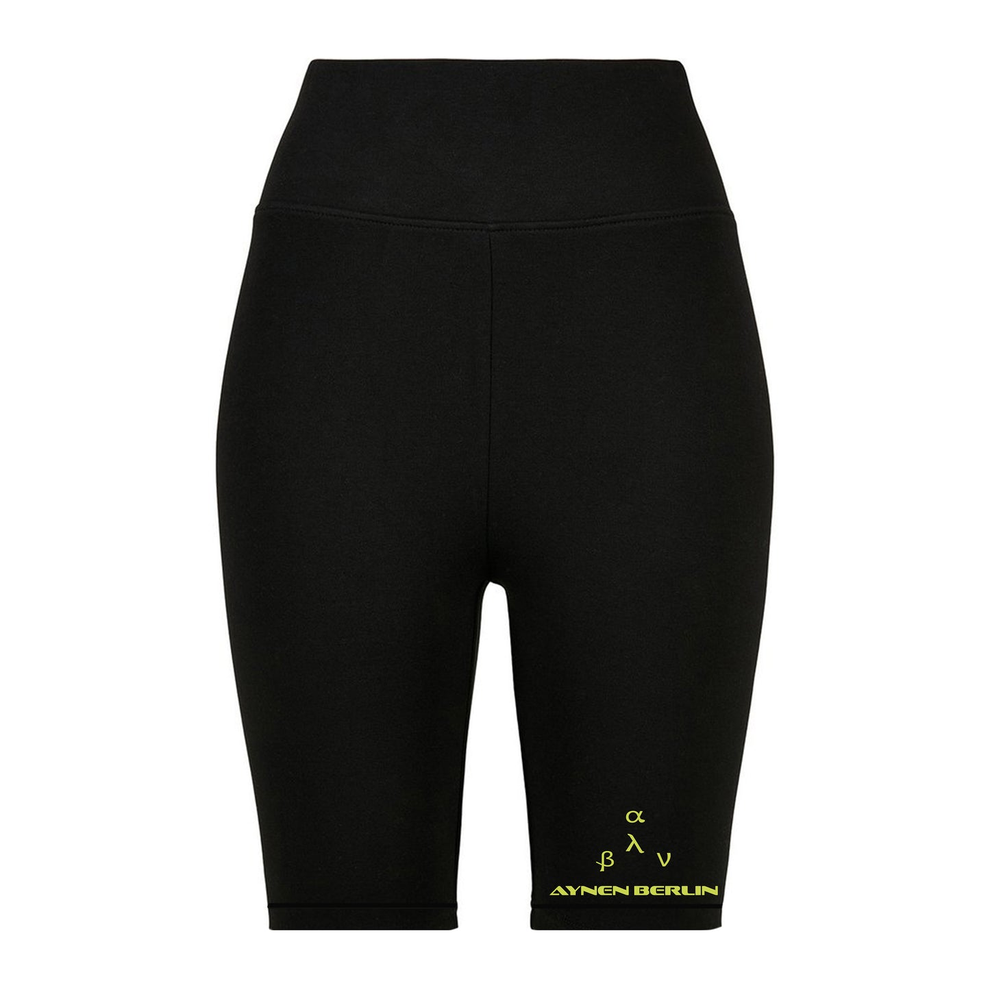 High Waist Biker Short - Black