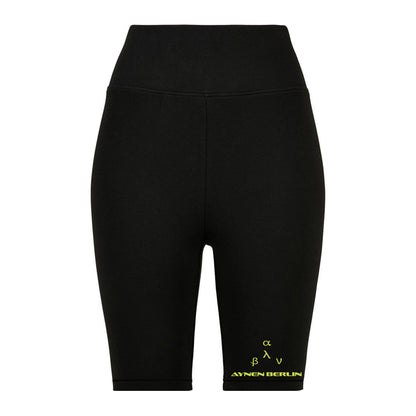 High Waist Biker Short - Black