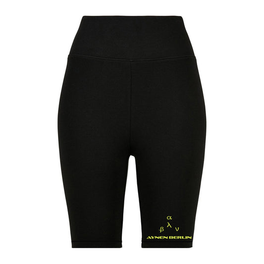 High Waist Biker Short - Black
