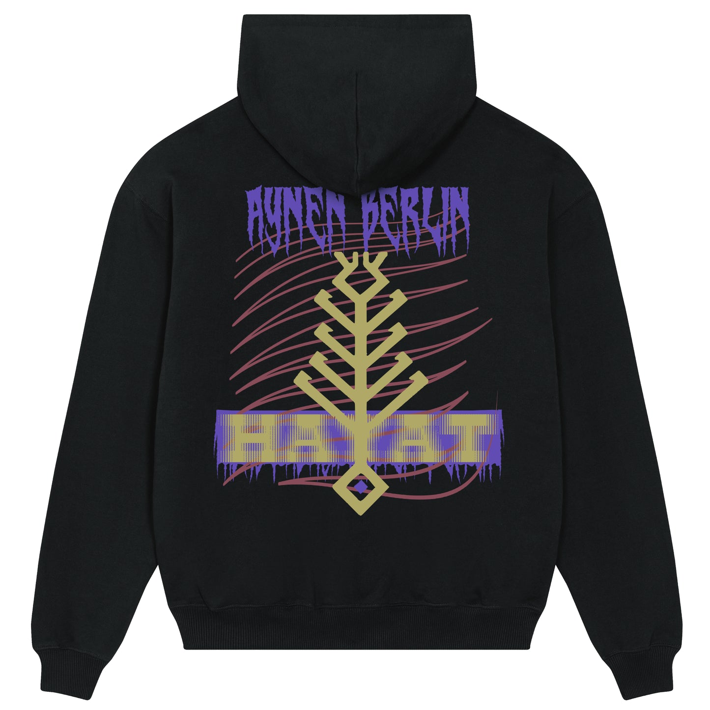 Hayat Heavy Hoodie - Black