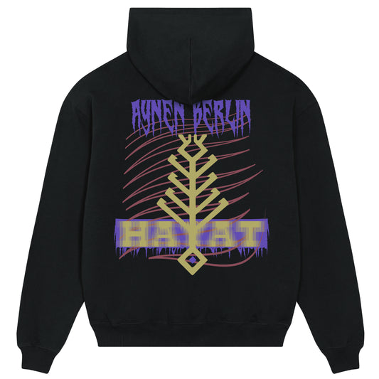 Hayat Heavy Hoodie - Black
