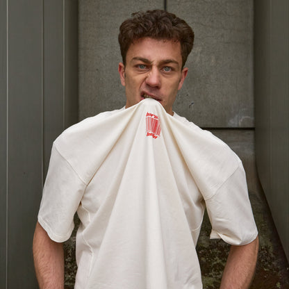 Haram Heavy T-Shirt - Cream