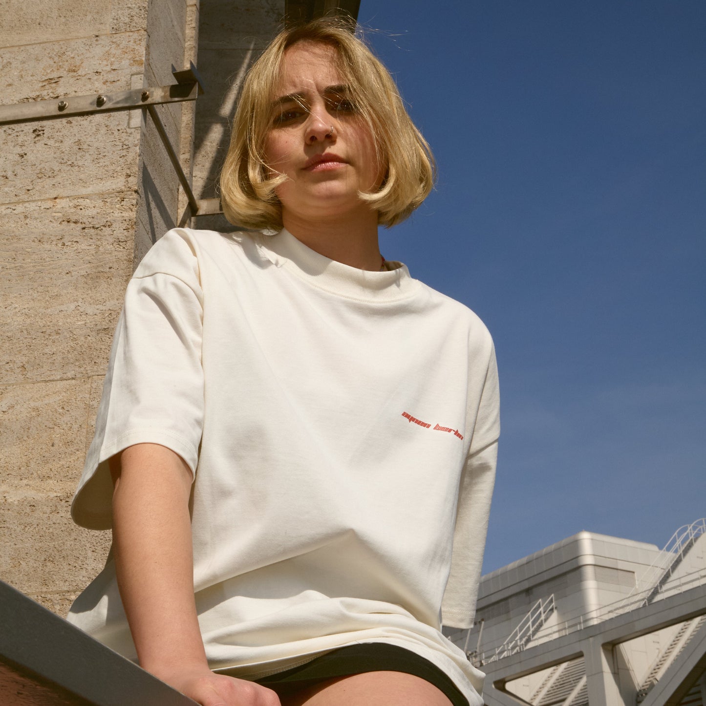 Evolve Heavy T-Shirt - Cream