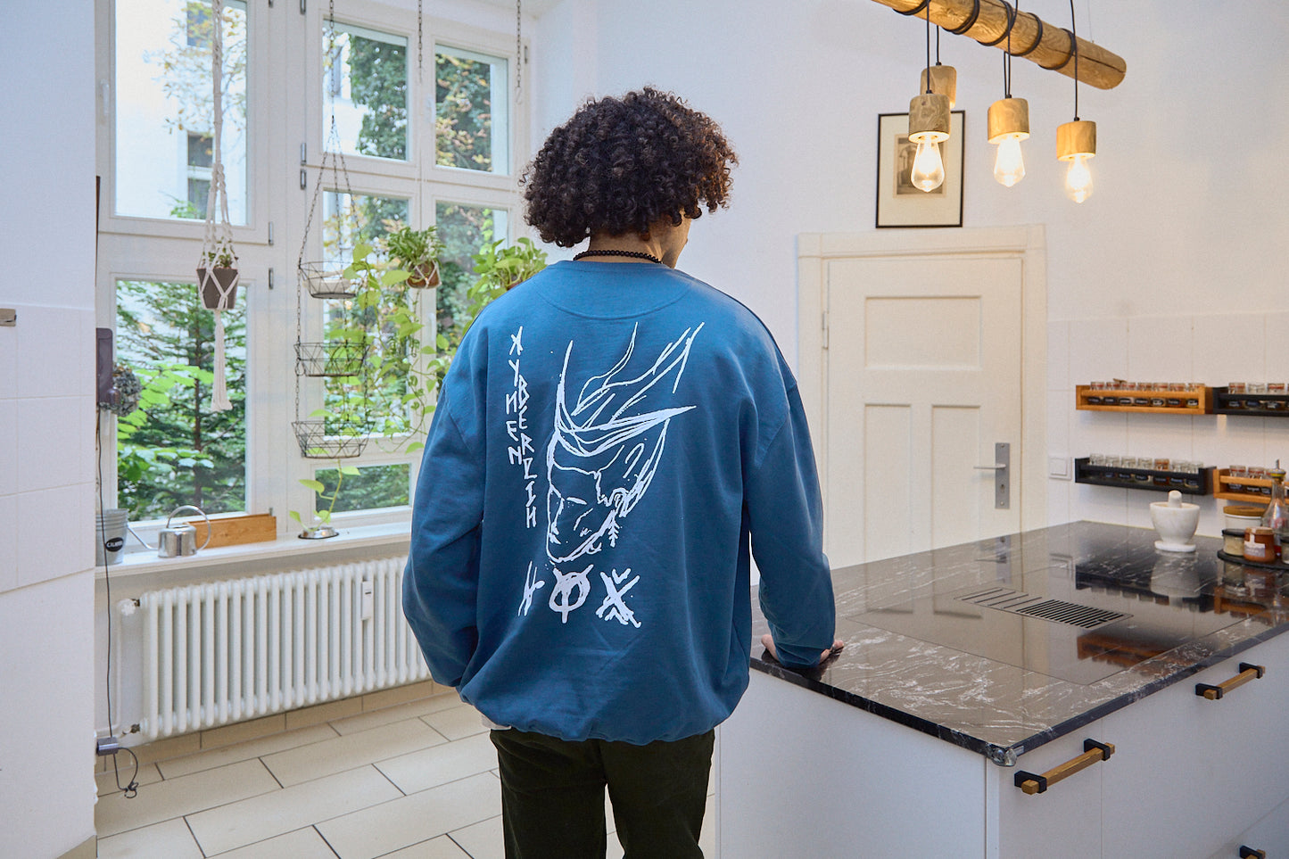 Nyox Heavy Sweatshirt - Midnight Green