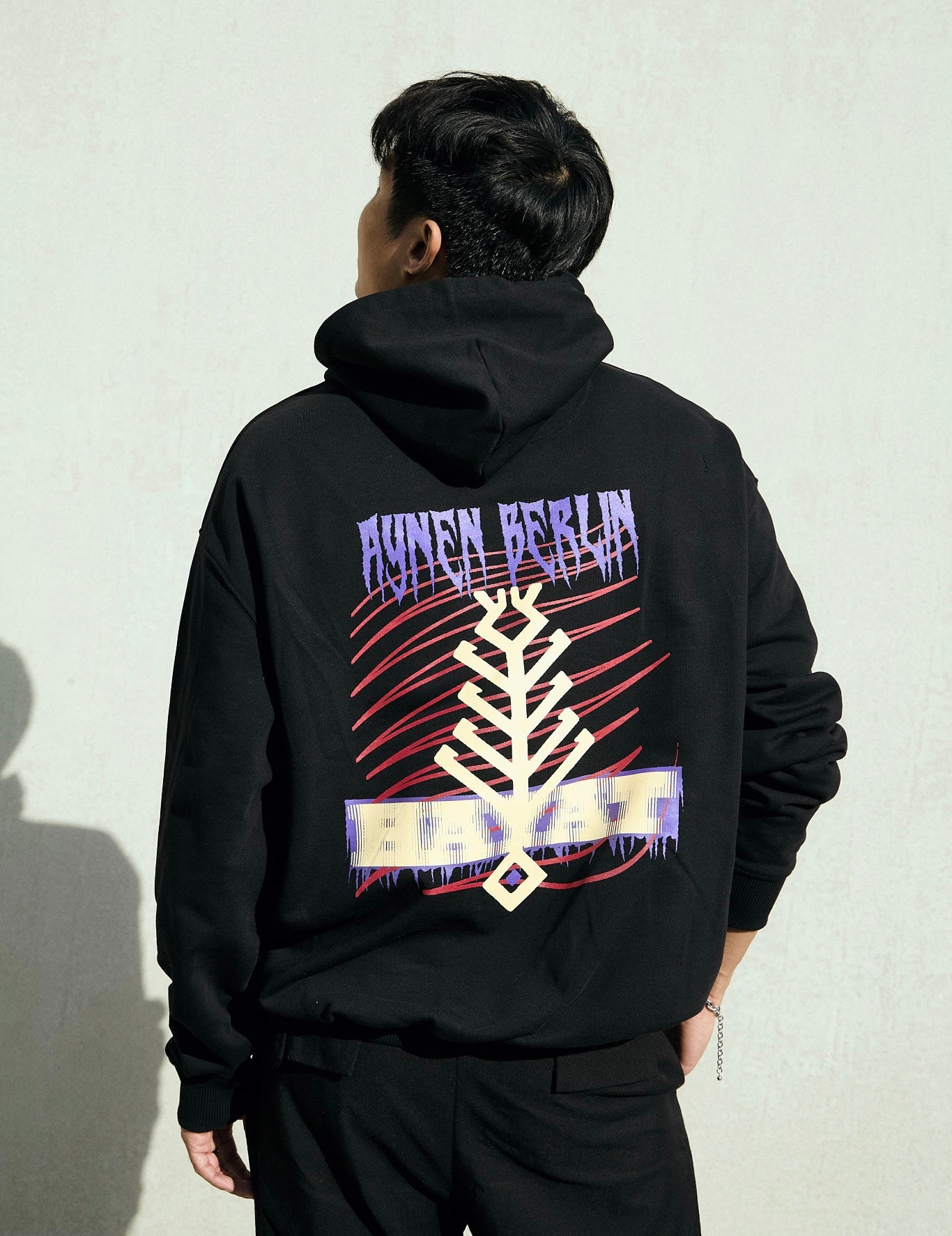 Hayat Heavy Hoodie - Black