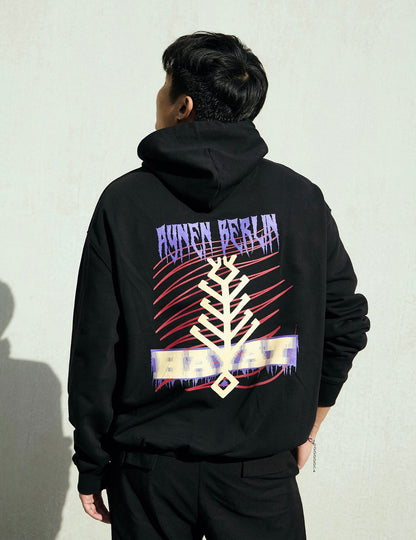Hayat Heavy Hoodie - Black