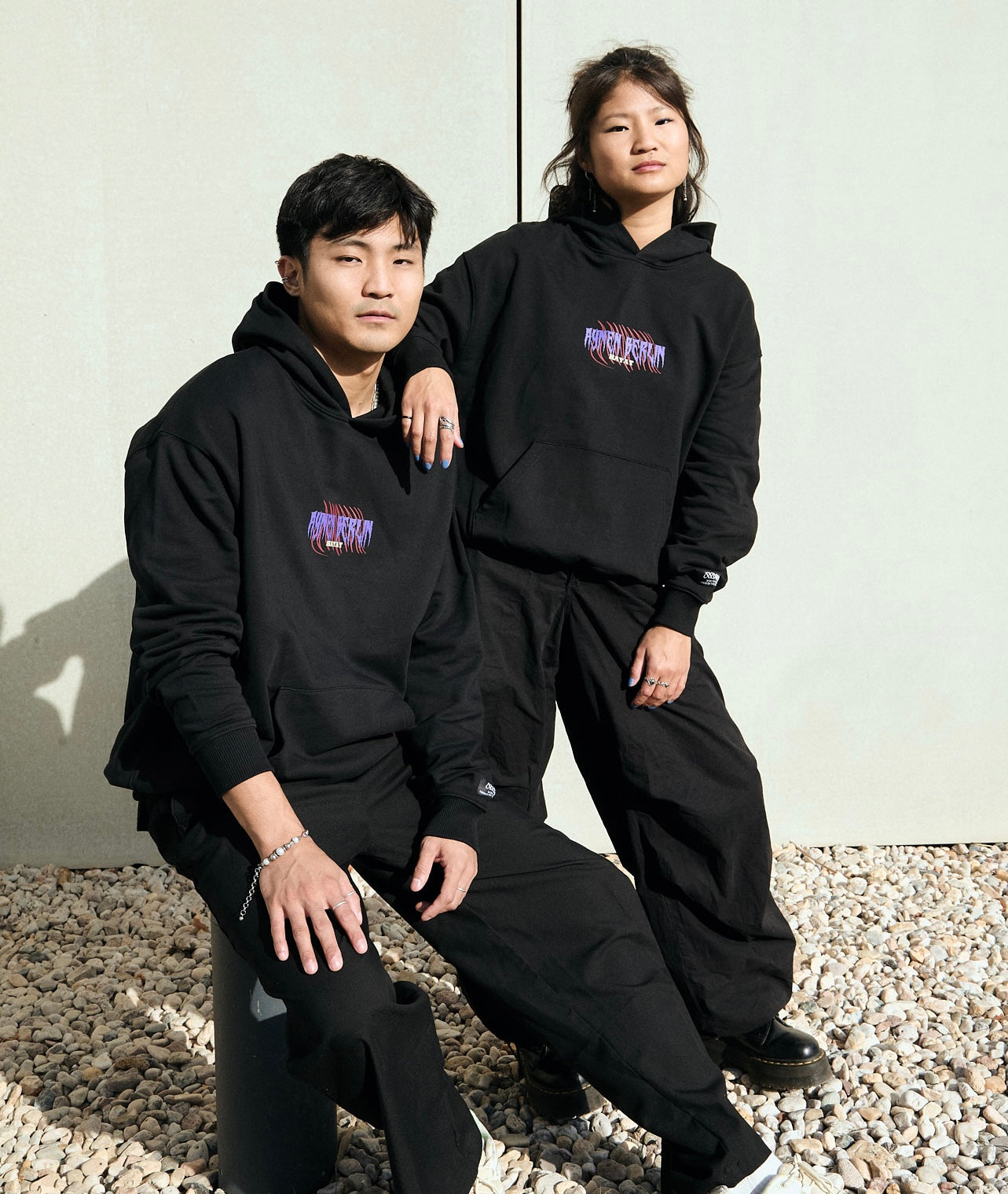 Hayat Heavy Hoodie - Black