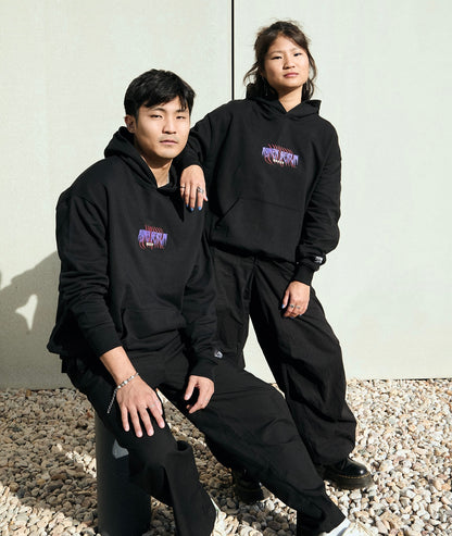 Hayat Heavy Hoodie - Black