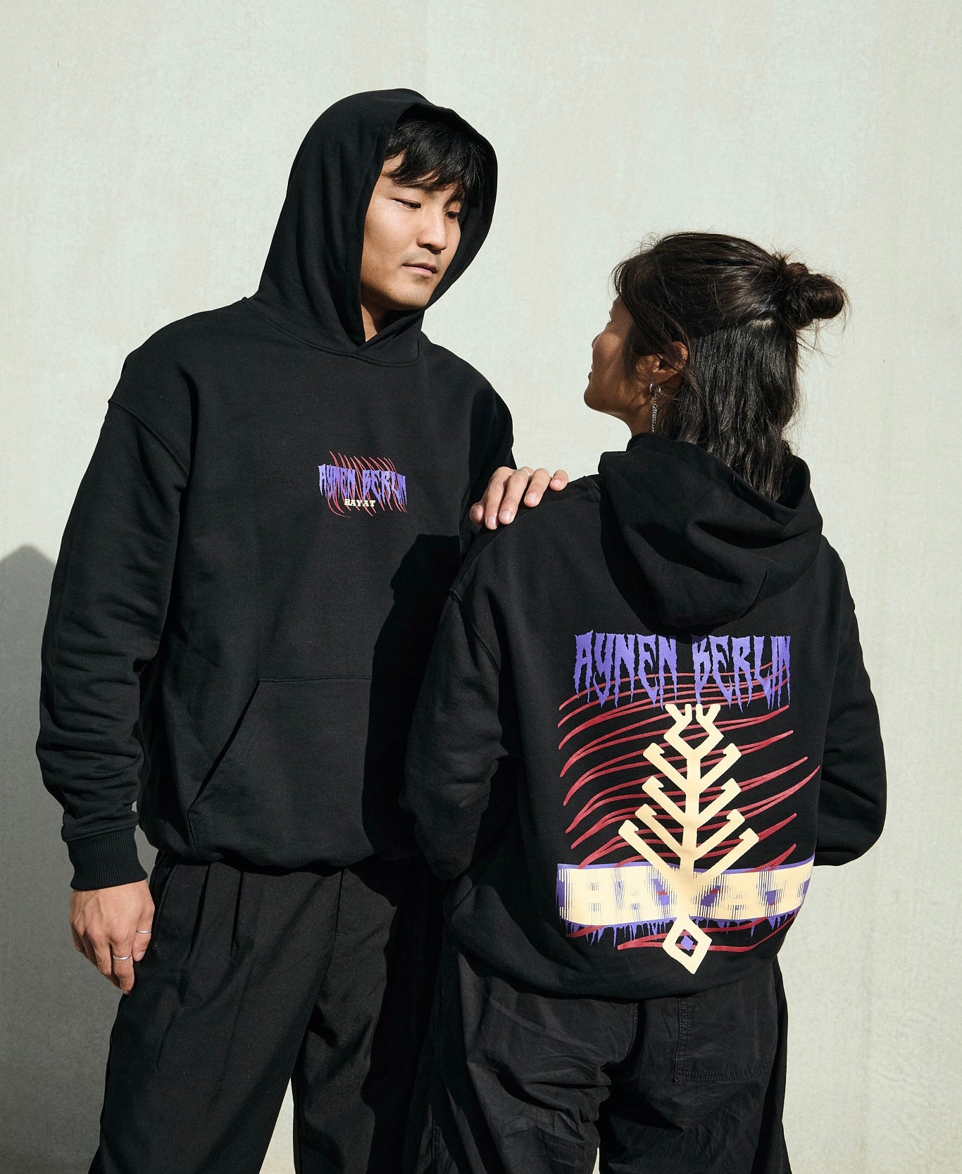 Hayat Heavy Hoodie - Black