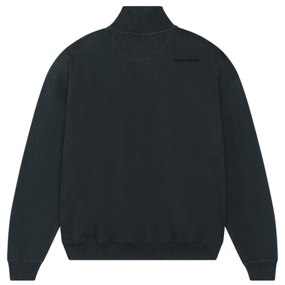 Para Yok Heavy Half Zipper - Black