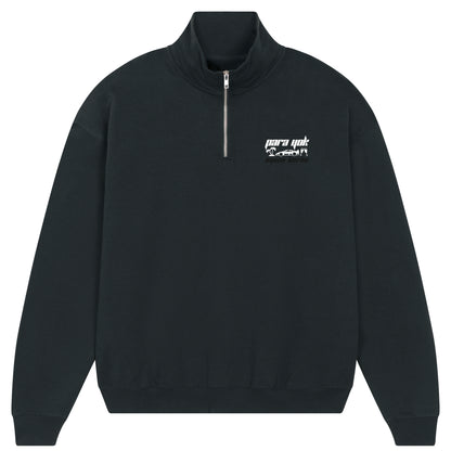 Para Yok Heavy Half Zipper - Black
