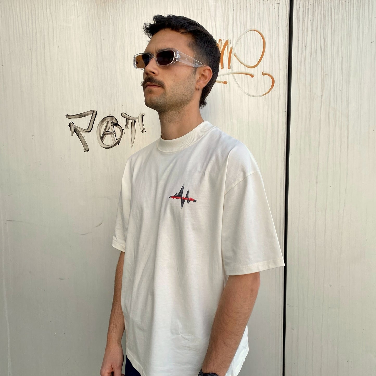Resonance Heavy T-Shirt - Cream
