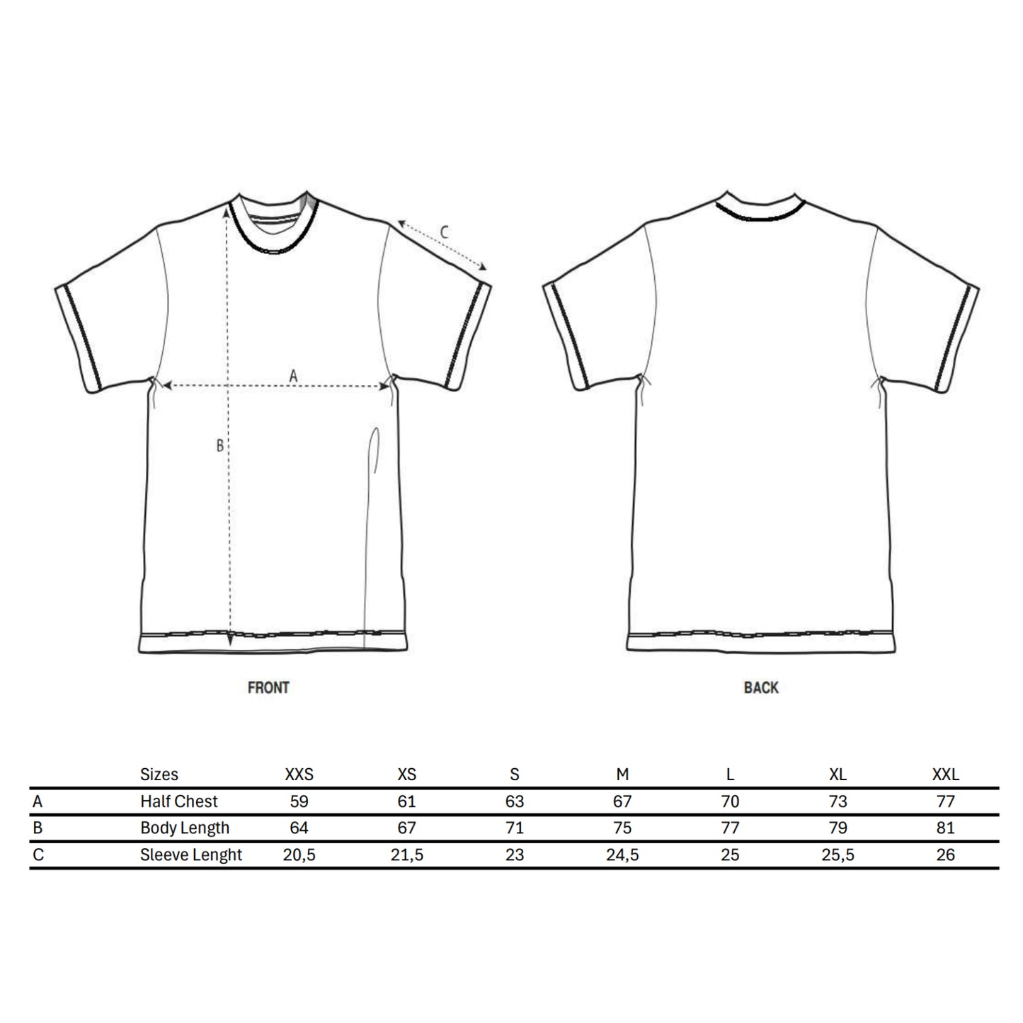 Resonance Heavy T-Shirt - Cream