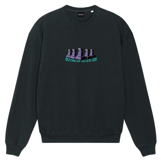2Face Heavy Sweatshirt - Black