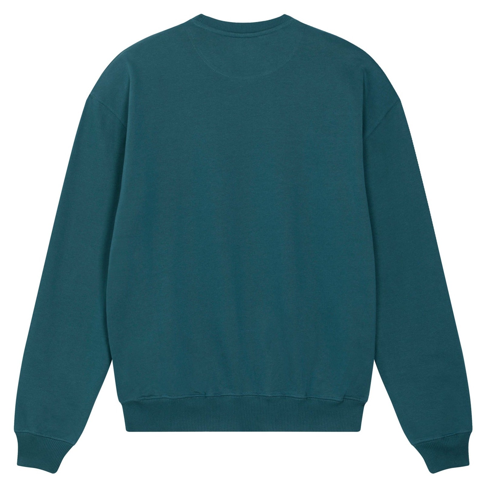 2Face Heavy Organic Cotton Midnight Green Sweatshirt – Aynen Berlin