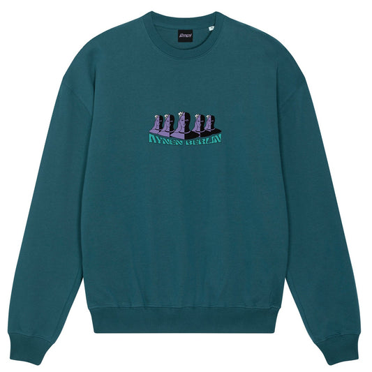 2Face Heavy Sweatshirt - Midnight Green